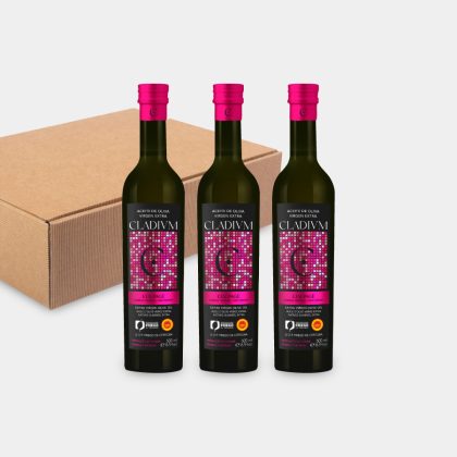 Estuche 3 botellas Cladivm 500 ml AOVE Coupage