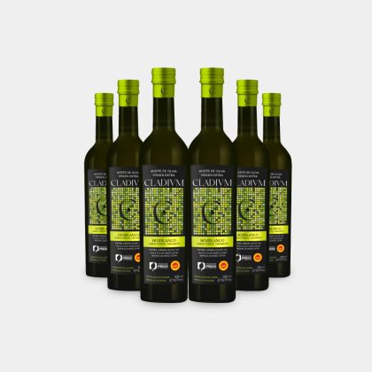 Caja 6 unidades Cladivm botella AOVE 100% Hojiblanco
