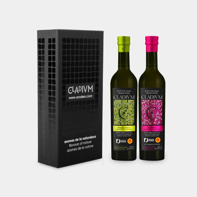 Estuche Cladivm 2 botellas 500 ml AOVE - Imagen 3