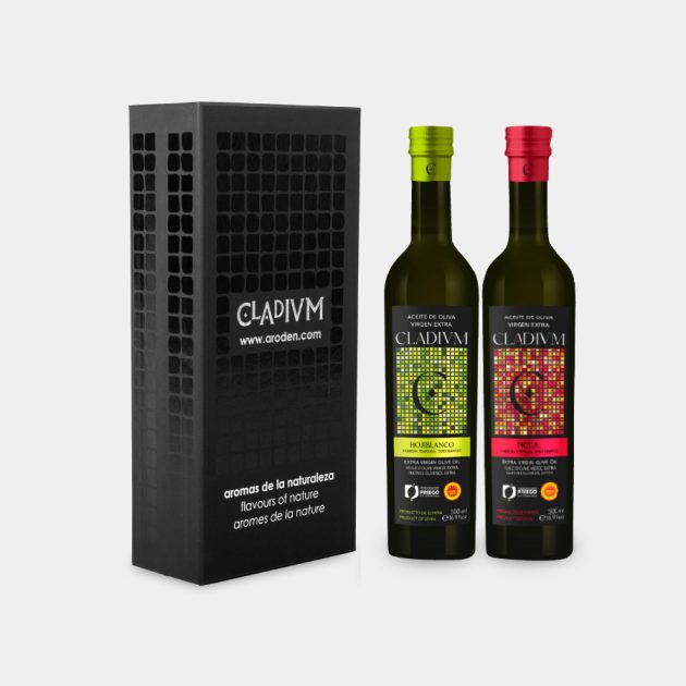 Estuche Cladivm 2 botellas 500 ml AOVE - Imagen 4