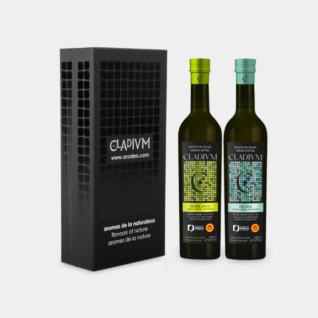 Estuche Cladivm 2 botellas 500 ml AOVE - Imagen 5