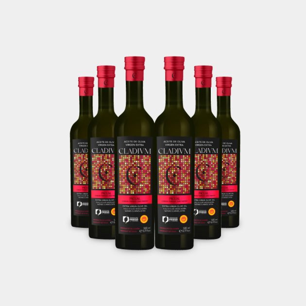 Caja 6 Unidades Cladivm botella AOVE 100% Picual