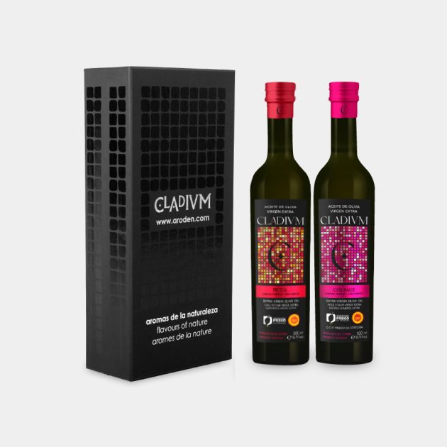 Estuche Cladivm 2 botellas 500 ml AOVE - Imagen 6