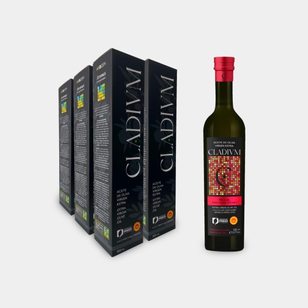 Caja 6 unidades Estuche Cladivm botella 500 ml AOVE - Imagen 4