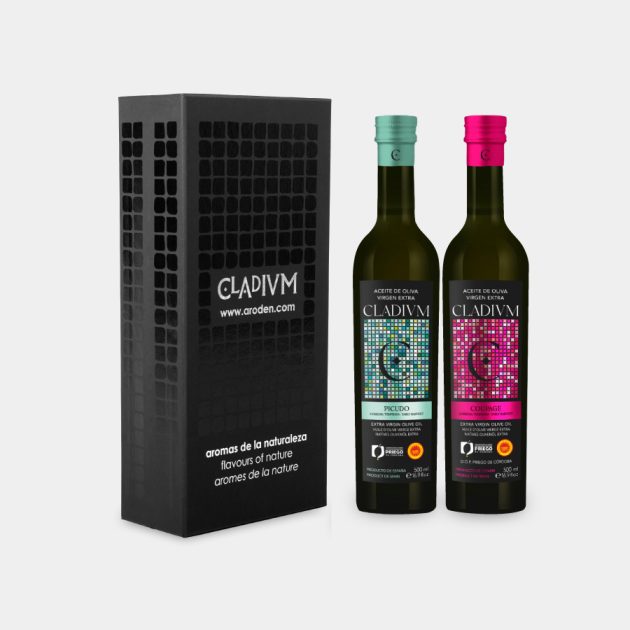 Estuche Cladivm 2 botellas 500 ml AOVE - Imagen 7