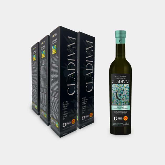 Caja 6 unidades Estuche Cladivm botella 500 ml AOVE - Imagen 3