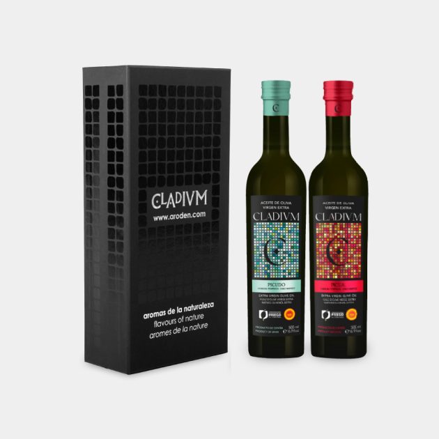 Botella 500 ml aceite de oliva virgen extra Cladivm