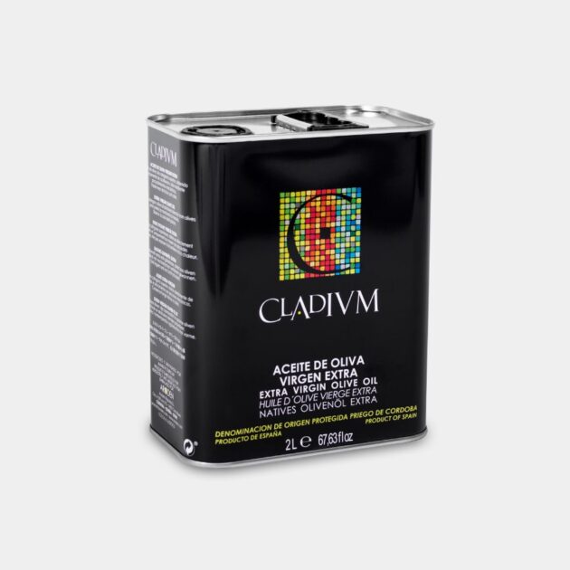 Caja 4 unidades Cladivm Lata 2 L AOVE 100% Picudo, Picual o Coupage - Imagen 2