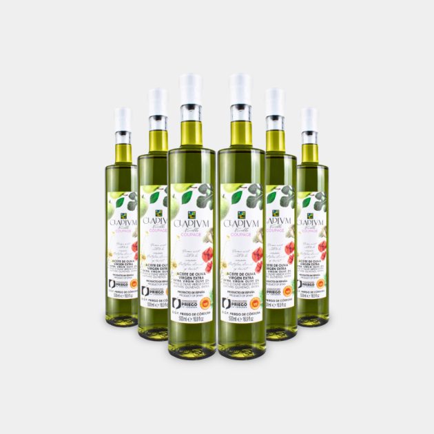 Caja 6 unidades Cladivm Novello botella 500 ml AOVE - Imagen 4