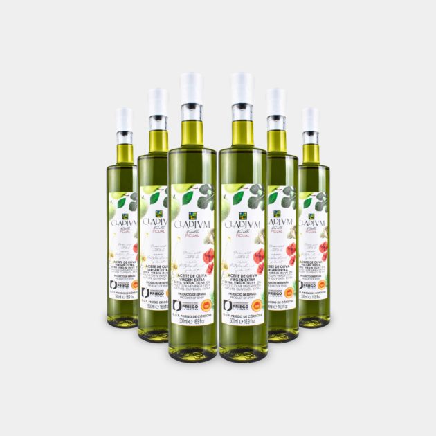 Caja 6 unidades Cladivm Novello botella 500 ml AOVE - Imagen 3