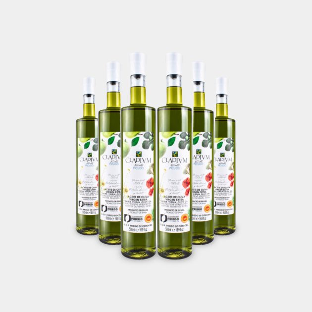 Caja 6 unidades Cladivm Novello botella 500 ml AOVE - Imagen 2