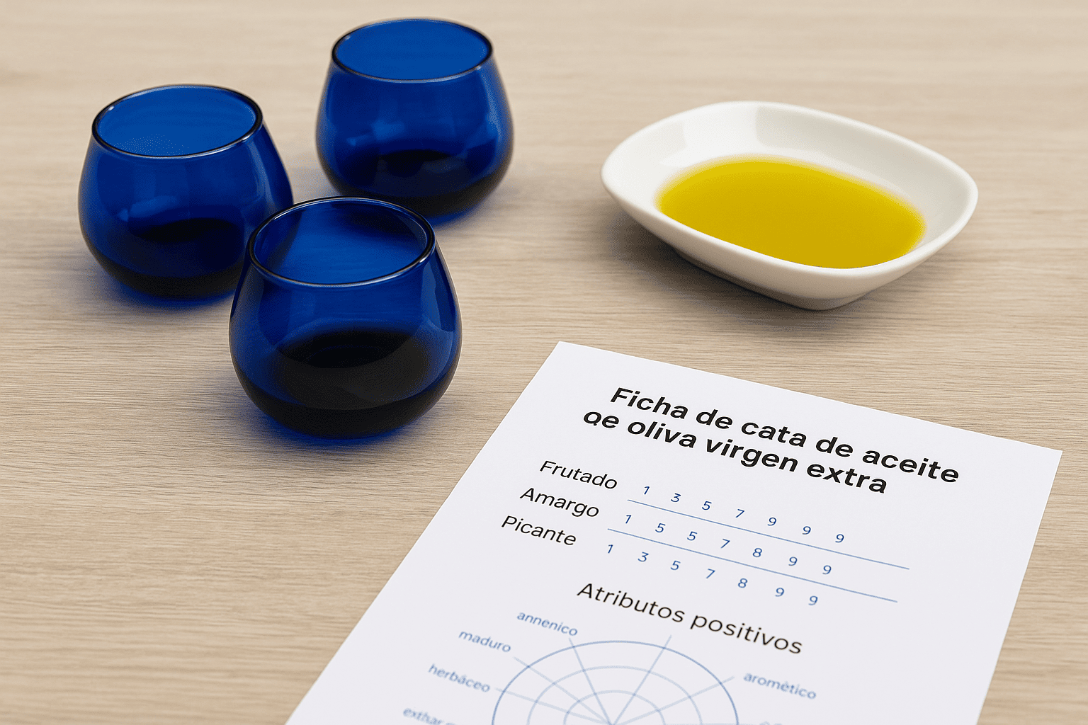 cata de aceite de oliva