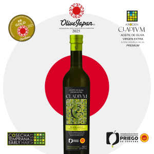Premio al mejor aceite de oliva virgen extra hojiblanco para Cladium